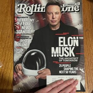 Rolling Stone Elon Musk Magazine